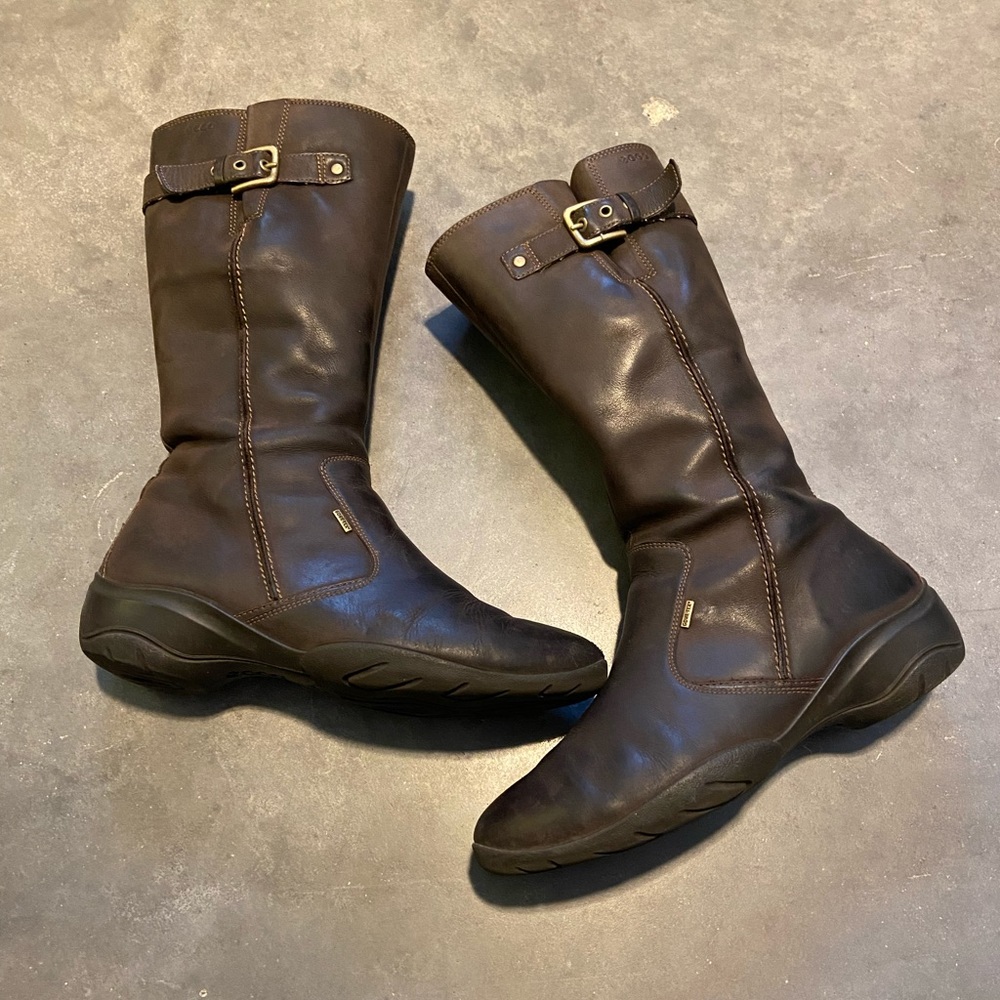 Ecco Goretex Leather Boots